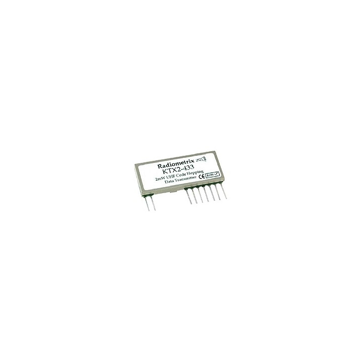 Emetteur radio 433,92M MHz Radiométrix KTX2-433
