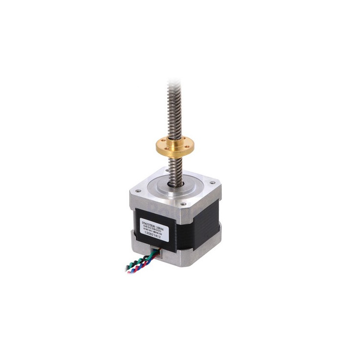 POL2690 Moteur pas-à-pas avec arbre 38 cm pour robotique