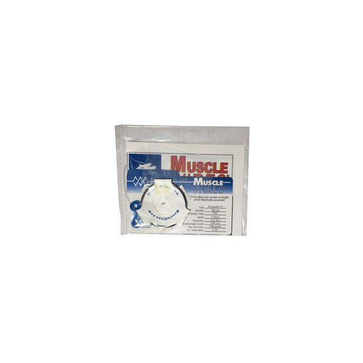 DYN-3-849 Muscle Wires® Flexinol® HT - 200 µm (muscle électrique)