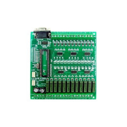 Platine support (relais - optocoupleurs) BASE-F24R pour automate TPC26