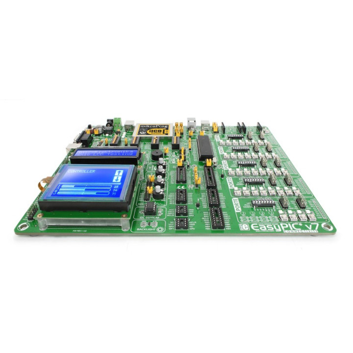 Starter-kit Mikroelektronika "EasyPIC7" pour microcontrôleurs PIC