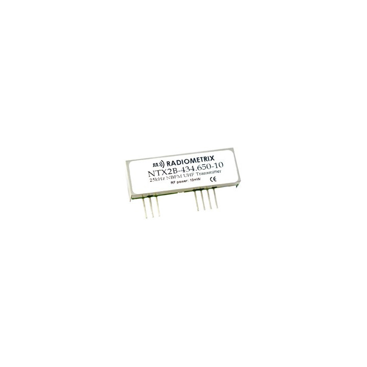 Emetteur radio 434,650 MHz Radiometrix NTX2B-434