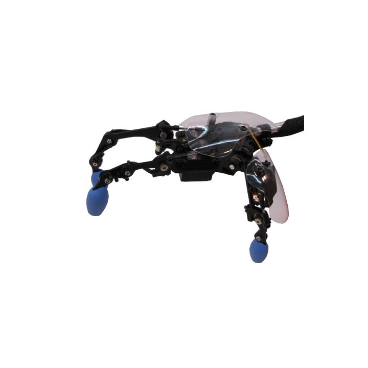 Main robotique "MechaTE GEN2" (3 doigts) pour recherche animatronique