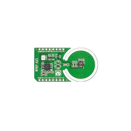 Capteur UV-A et UV-B MIKROE-1677 UV Click Board Mikroelektronika