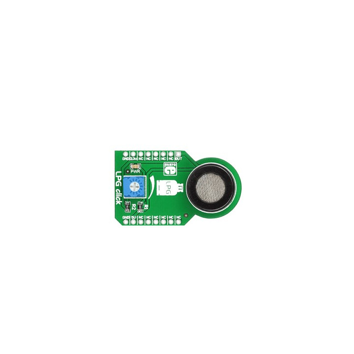 Capteur de gaz LPG Click Board