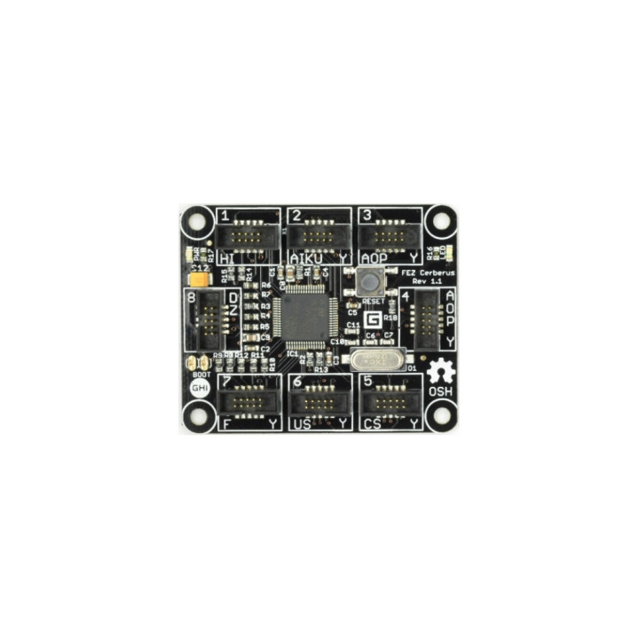 Platine "FEZ Cerberus" STM32F405 Cortex®-M4 - GHI electronics