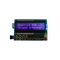 Module Shield LCD 2 x 16 caractères (I2C) adafruit pour arduino UNO