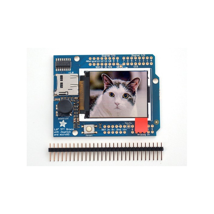 Shield afficheur couleur TFT 1,8" pour Arduino®