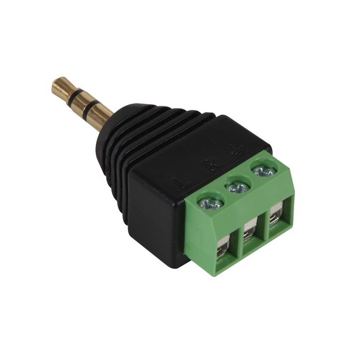 Connecteur jack 3,5mm mâle stéréo  - 1