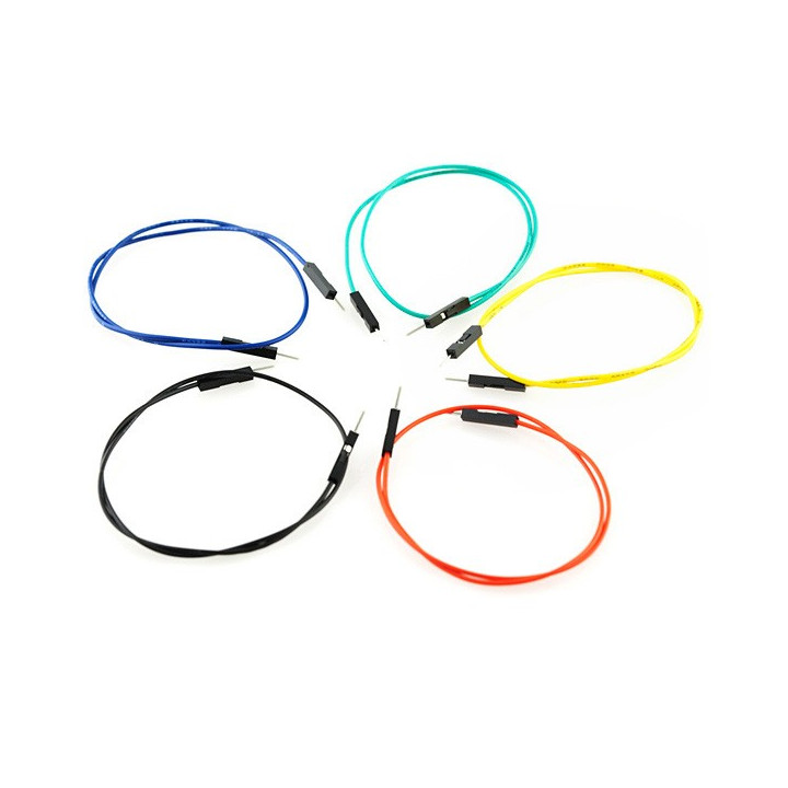 Jeu de 10 straps flexibles M-M (30 cm)  - 1