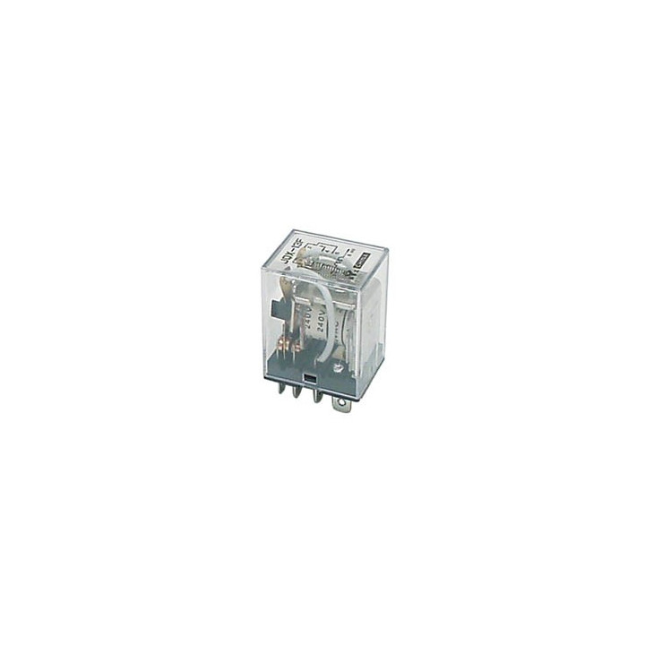 Relais puissance 24Vcc (2 RT) - 10A/250VAC  - 1