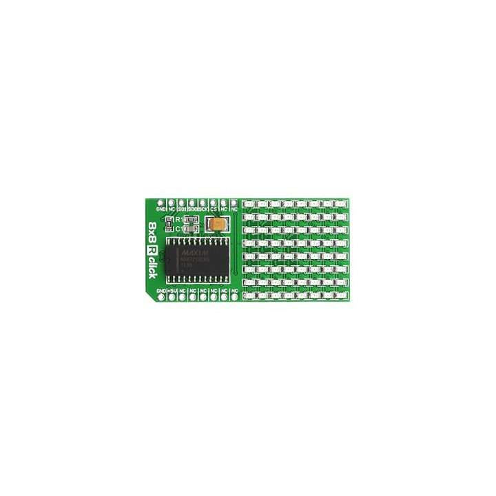 Module matrice à leds 8x8 Click (rouge) MIKROE-1295