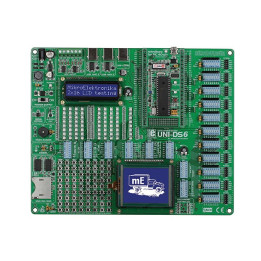 Starter-kit universel UNI-DS6 Mikroelektronika (PIC,AVR, 8051, dsPIC)