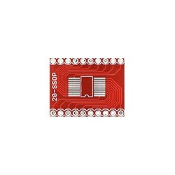 Platine d'adaptation SSOP20 «» DIP20 - 1