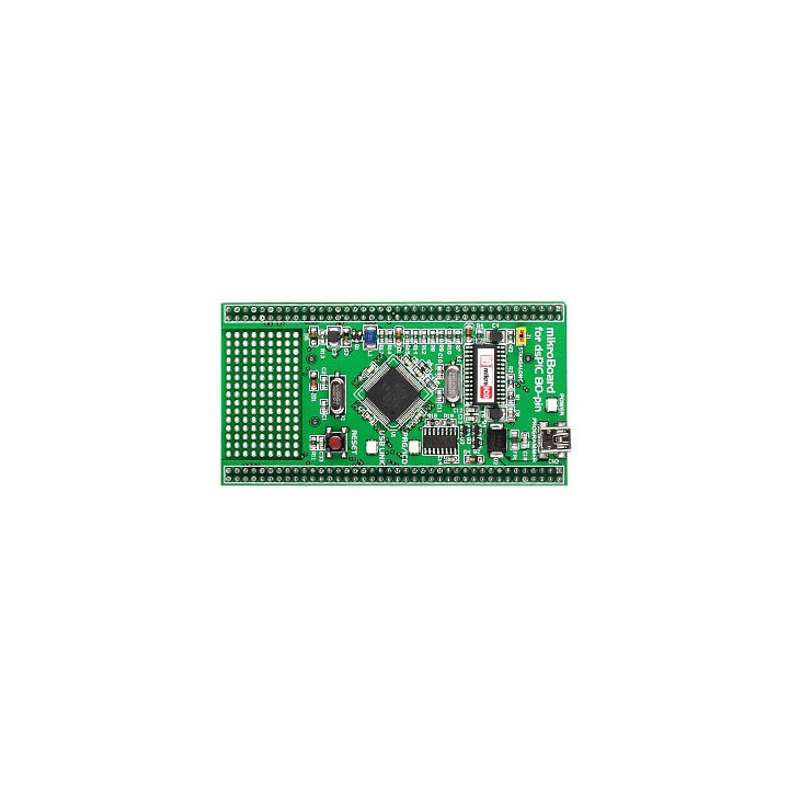 MikroBoard "dsPIC 80 broches" pour UNI-DS6 pour dsPIC30F6014A