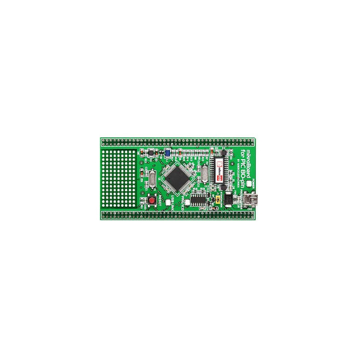 MikroBoard "PIC 80 broches PIC18F8520" pour UNI-DS6 Mikroelektronika