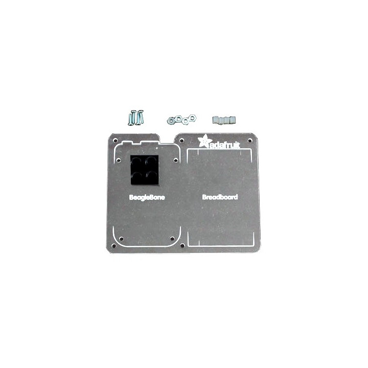 Plaque support pour BeagleBone et BeagleBone Black et breadboard