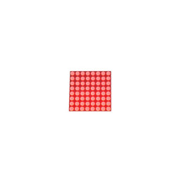 Matrice à leds 8 x 8 rouges (20 mm)  - 1