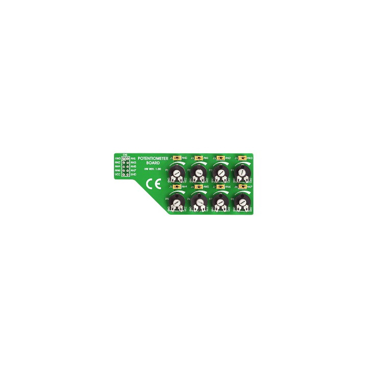 POT-BOARD Platine 8 potentiomètres pour robotique et arduino