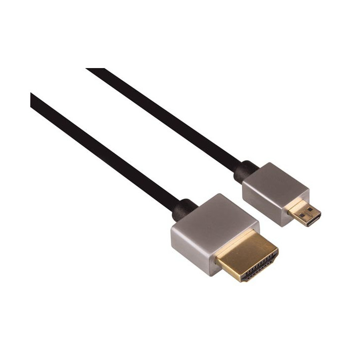 Cordon HDMI vers micro-HDMI droit (2 m)  - 1