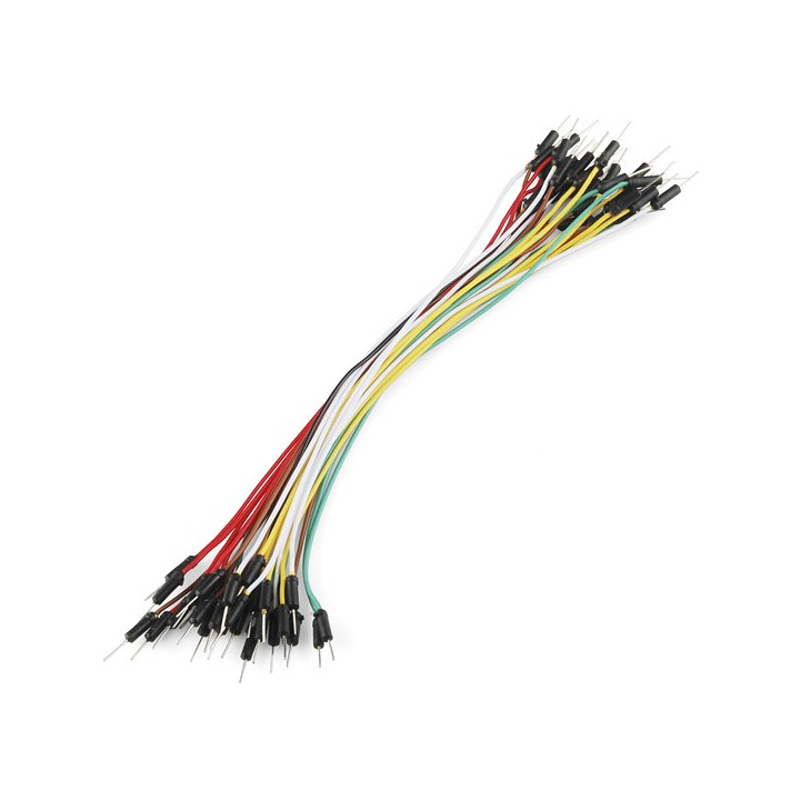Jeu de 30 straps flexibles M-M (18 cm)  - 1