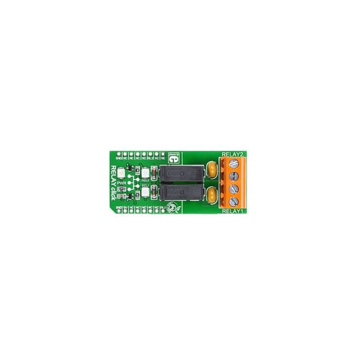 Module 2 relais RELAY Click MIKROE-1370