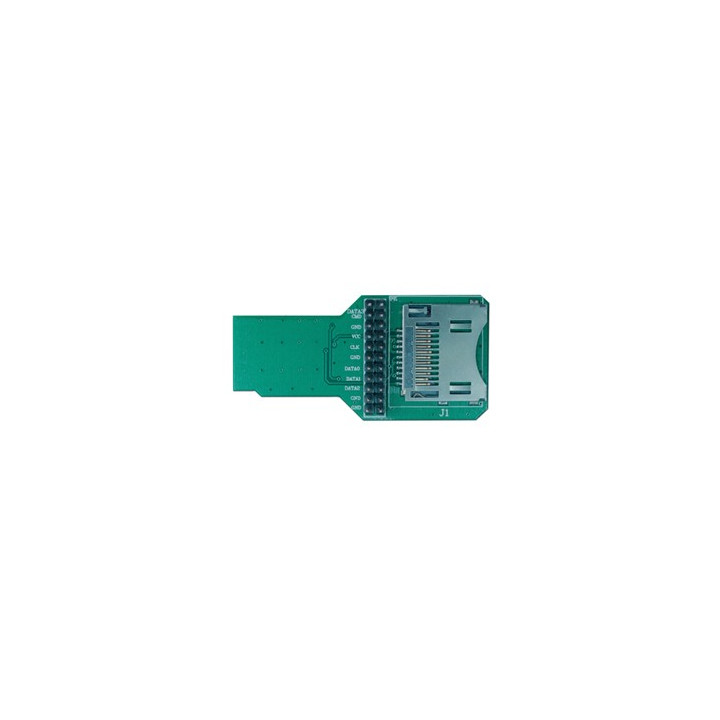 E100MINI Platine adaptateur "SD Card" (option analyseur Zero Plus)