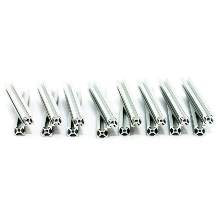 Profilés MakearBeam aluminium claire 100 mm