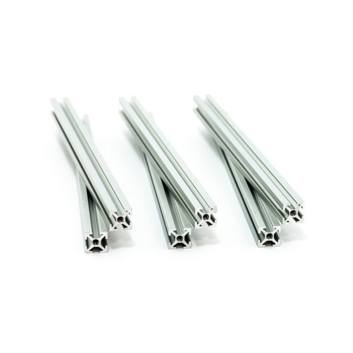 Profilés MakearBeam aluminium claire 150 mm
