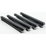 Profilés MakearBeam aluminium noire 200 mm (8 pcs) Profilés MakearBeam aluminium noire 200 mm (8 pcs)