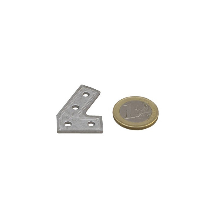 12 Equerres 45° pour profilés MakerBeam pour robotique ludique