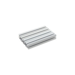4 profilés alu 90 mm openBeam couleur aluminium Clear