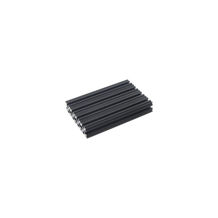 4 profilés alu 90 mm openBeam couleur aluminium (noir)
