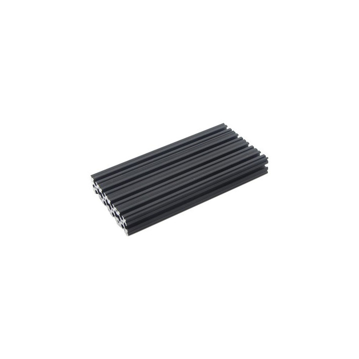 4 profilés alu 120 mm openBeam couleur aluminium (noir)