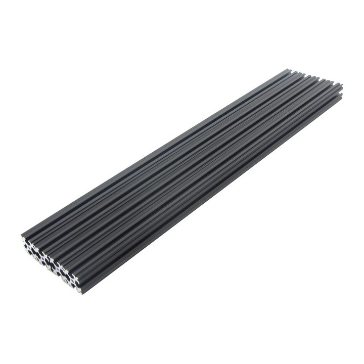 4 profilés alu 300 mm openBeam couleur aluminium (noir)