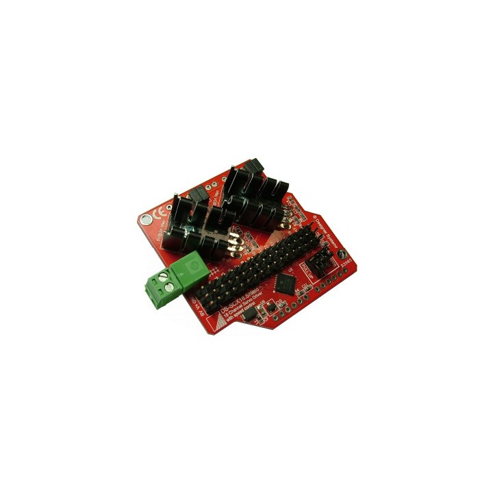 DS-SCX18.S : Shield Contrôleur de servomoteurs pour arduino