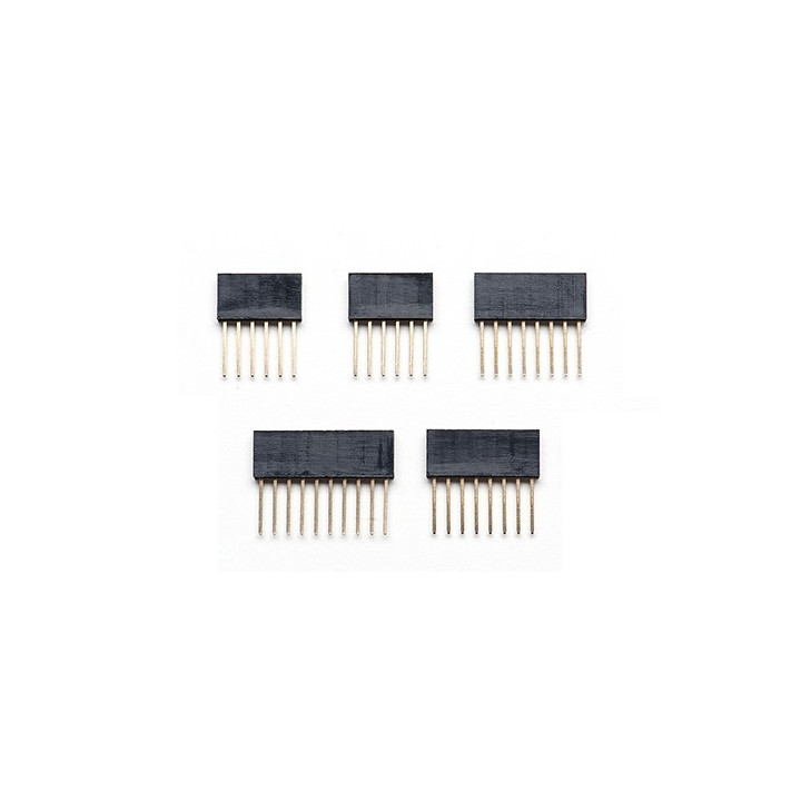 PRT085 Pack de connecteurs mâle-femelle 6, 8 et 10 cts pour Arduino
