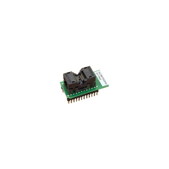 Adaptateur DIL24W-TSSOP24 ZIF 170mil  - 1