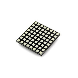 Matrice 8 x 8 à leds carrées RVB (60 mm)  - 1