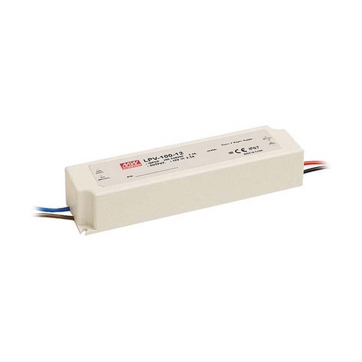 Alimentation à découpage 12V-100W MEAN WELL® LPV-100-12