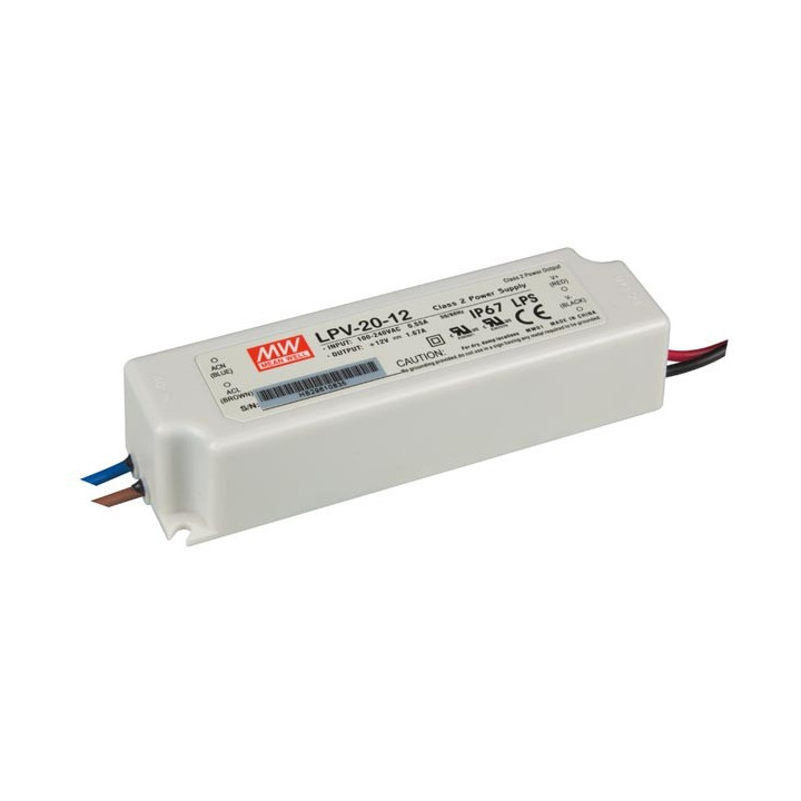 Alimentation à découpage 12V-20W LPV-20-12