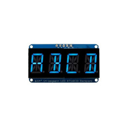 Module afficheur bleu "Quad Alpha"  - 1