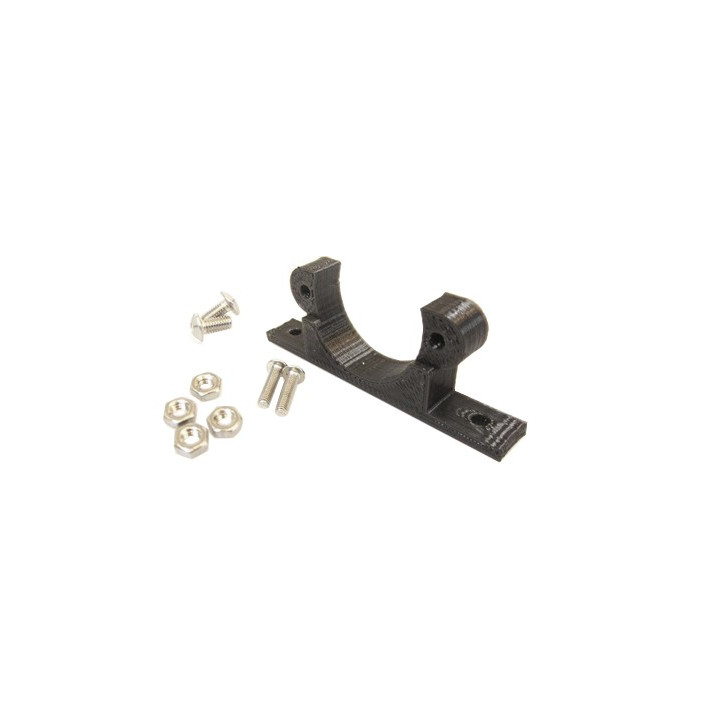 Support Makerbeam pour petit moteur pas-à-pas rond