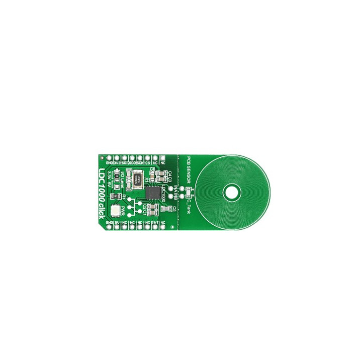 MIKROE-1583 : LDC1000 click - convertisseur Industance - Numérique
