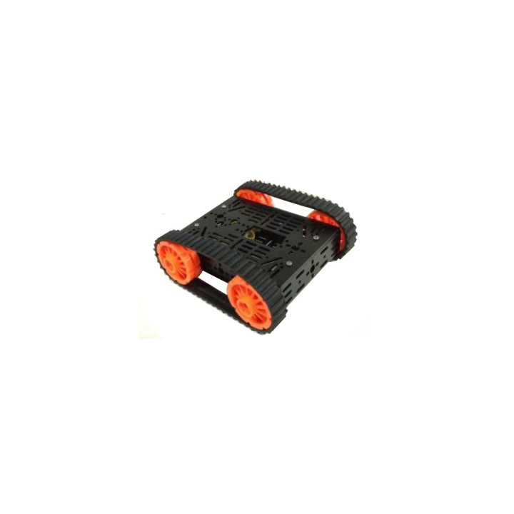 Châssis robot à chenille "DG012-SV" pour arduino et Raspberry