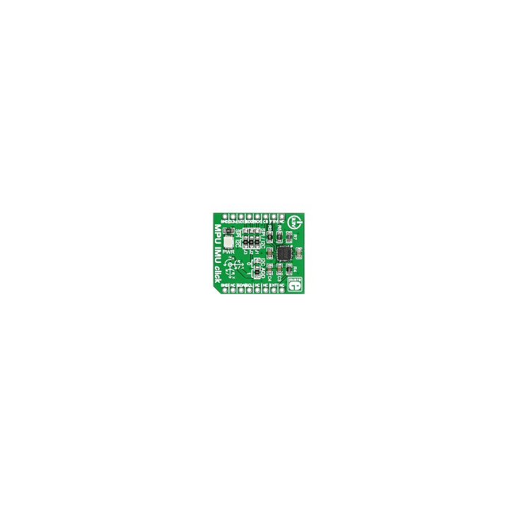 Accéléromètre et gyroscope 3 axes MPU IMU Click MIKROE-1577