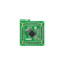 MCUcard Mikroelektronika avec microcontrôleur PIC18F8722