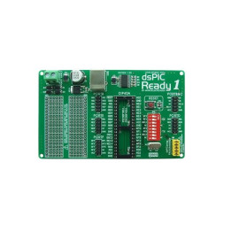 Platine d'expérimentation "dsPIC READY 1" pour dsPIC30F3011