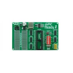 Platine d'expérimentation "dsPIC READY 1" pour dsPIC30F3011