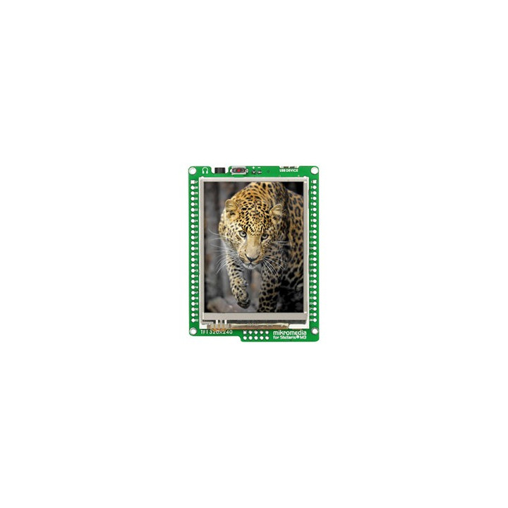 Platine afficheur graphique couleur pour ARM® STM32F407VGT6 Cortex™-M4